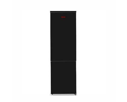 Холодильник SHIVAKI 2K-HD345RN с ручкой, Черный матовый