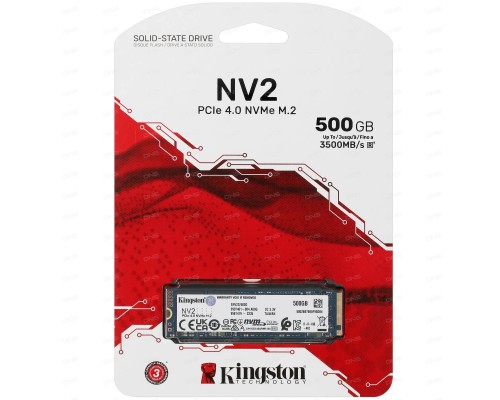 Kingston NV2 500Gb; M2; SSD