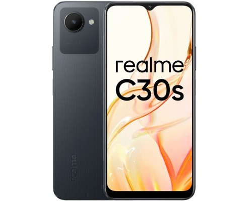 Смартфон REALME C30s 4/64Gb Stripe Black