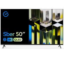 Умный телевизор SBER SDX-55UQ5230T, 55`, 4K, QLED